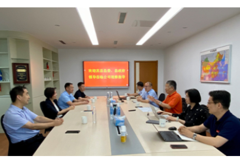 莒县县委书记王霞一行到日照十大正规网投平台集团调研